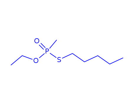 Phosphonothioic acid, methyl-, O-ethyl S-pentyl ester, (+-)-