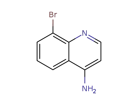 Molecular Structure of 65340-75-2 (4-AMINO-8-BROMOQUINOLINE)