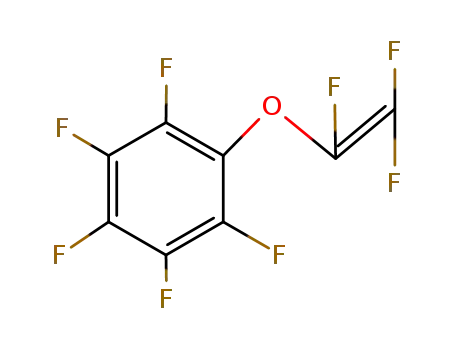 Molecular Structure of 653-26-9 (Benzene,pentafluoro[(trifluoroethenyl)oxy]-)