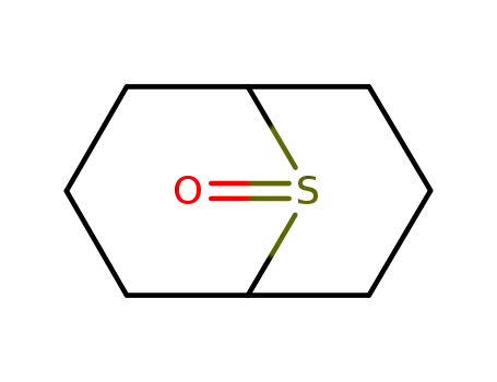 Molecular Structure of 6508-98-1 (9-Thiabicyclo[3.3.1]nonane9-oxide)