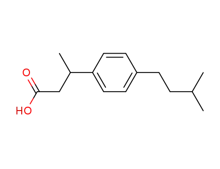 3-[4-(3-methylbutyl)phenyl]butanoic acid