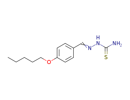 Hydrazinecarbothioamide,2-[[4-(pentyloxy)phenyl]methylene]- cas  65110-23-8