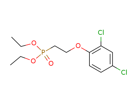 Phosphonic acid,[2-(2,4-dichlorophenoxy)ethyl]-, diethyl ester (6CI,9CI) cas  6965-48-6