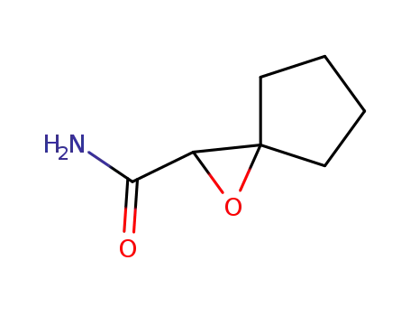 Molecular Structure of 6975-14-0 (1-Oxaspiro[2.4]heptane-2-carboxamide)