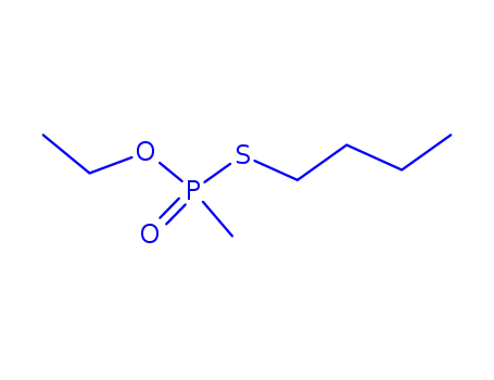 Molecular Structure of 13088-84-1 (Methylphosphonothioic acid S-butyl O-ethyl ester)