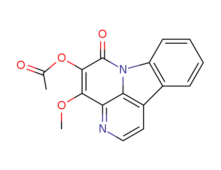5-acethyl-4-methoxycanthin-6-one