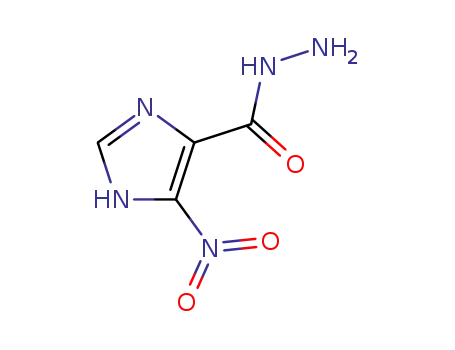 Molecular Structure of 6961-41-7 (4-nitro-1H-imidazole-5-carbohydrazide)