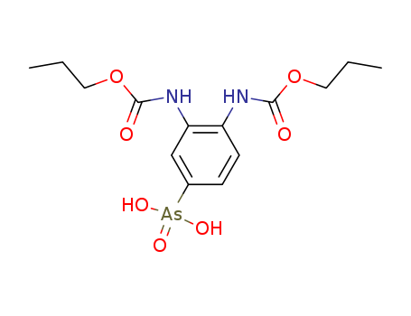 o-Benzenedicarbamicacid, 4-arsono-, 1,2-dipropyl ester (8CI) cas  6961-37-1