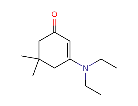 Molecular Structure of 65115-73-3 (5,5-Dimethyl-3-(diethylamino)-cyclohex-2-en-1-one)