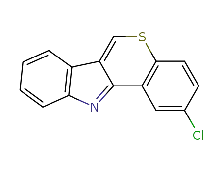 2-chlorothiochromeno[4,3-b]indole