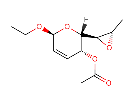 Acetic acid (2S,3R,6S)-6-ethoxy-2-((2R,3S)-3-methyl-oxiranyl)-3,6-dihydro-2H-pyran-3-yl ester