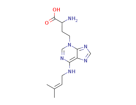 3H-Purine-3-butanoicacid, a-amino-6-[(3-methyl-2-buten-1-yl)amino]-