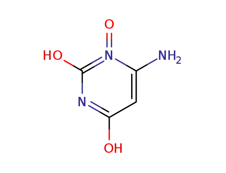 Molecular Structure of 697-93-8 (2(1H)-Pyrimidinone, 4-amino-6-hydroxy-, 3-oxide (9CI))
