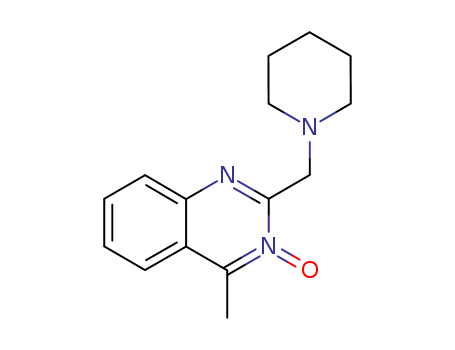 Quinazoline,4-methyl-2-(1-piperidinylmethyl)-, 3-oxide cas  6965-90-8