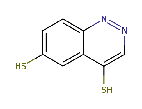 Molecular Structure of 6959-57-5 (6-sulfanylcinnoline-4(1H)-thione)