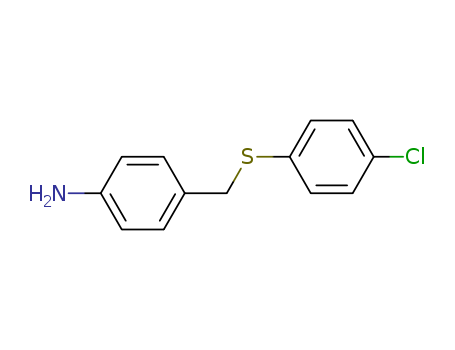 4-{[(4-Chlorophenyl)sulfanyl]methyl}phenylamine