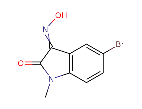 5-bromo-1-methyl-1H-indole-2,3-dione 3-oxime
