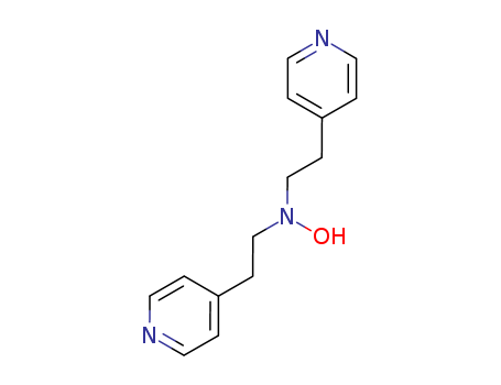N-hydroxy-2-(pyridin-4-yl)-N-[2-(pyridin-4-yl)ethyl]ethanamine