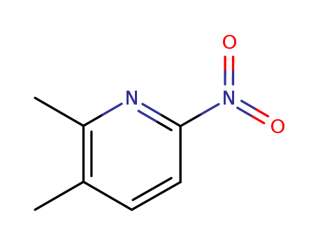 Pyridine,  2,3-dimethyl-6-nitro-