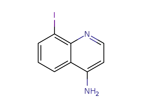 Molecular Structure of 65340-76-3 (4-AMINO-8-IODOQUINOLINE)