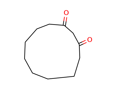 Molecular Structure of 6518-07-6 (1,3-Cycloundecanedione)