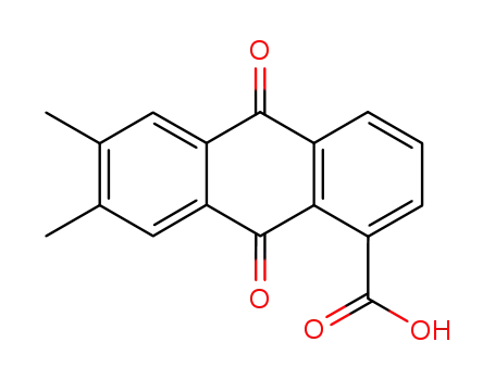 6,7-dimethyl-9,10-dioxo-9,10-dihydro-anthracene-1-carboxylic acid