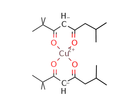 bis(2,2,7-trimethyl-3,5-octanedionato)copper(II)