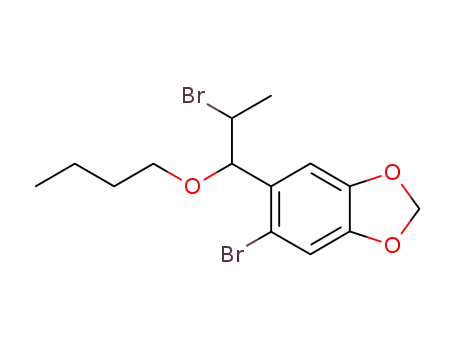 6-bromo-5-(2-bromo-1-butoxy-propyl)benzo[1,3]dioxole