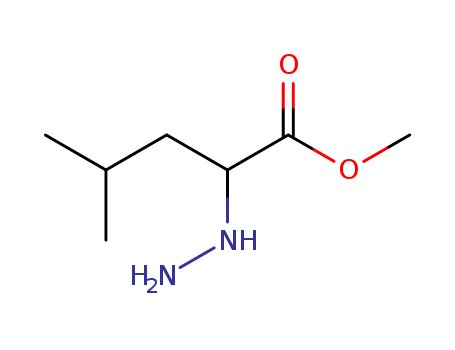Pentanoic acid, 2-hydrazino-4-methyl-, methyl ester, (2S)- (9CI)