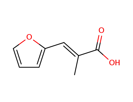 Molecular Structure of 54160-39-3 (3-(furan-2-yl)methacrylic acid)