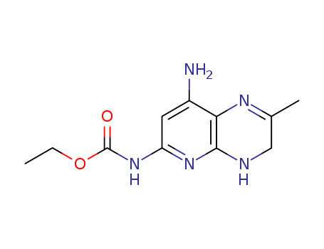 Carbamic acid,(8-amino-3,4-dihydro-2-methylpyrido[2,3-b]pyrazin-6-yl)-, ethyl ester (9CI) cas  6506-38-3