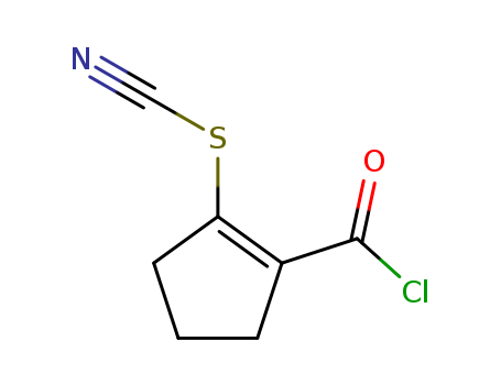 Thiocyanic acid,2-(chlorocarbonyl)-1-cyclopenten-1-yl ester