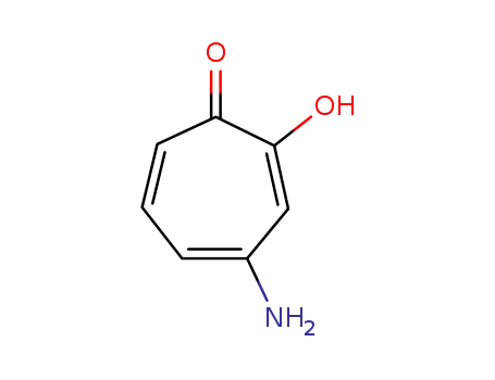 Molecular Structure of 698-49-7 (2-Hydroxy-4-amino-2,4,6-cycloheptatriene-1-one)