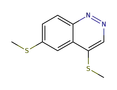 4,6-Bis(methylthio)cinnoline
