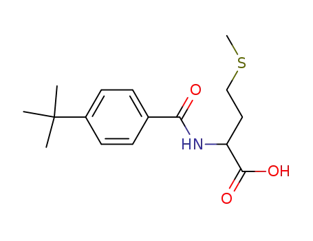 2-[(4-TERT-BUTYLBENZOYL)아미노]-4-(메틸티오)부타노산