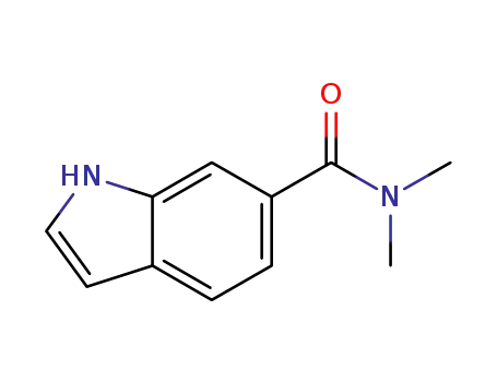 N, N- 디메틸 -1H- 인돌 -6- 카르 복사 미드