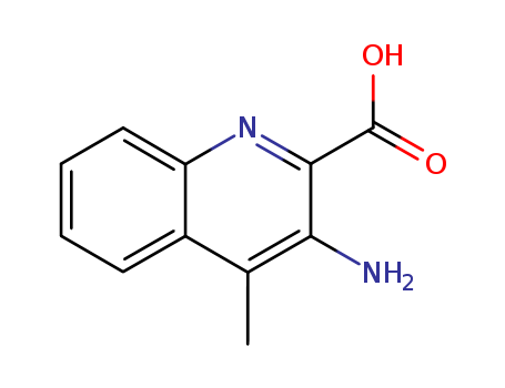 2-QUINOLINECARBOXYLIC ACID 3-AMINO-4-METHYL-