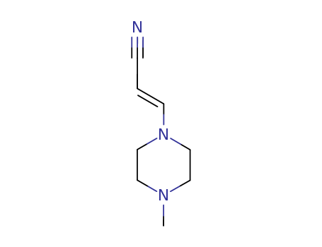 (2E)-3-(4-METHYLPIPERAZIN-1-YL)PROP-2-ENENITRILECAS