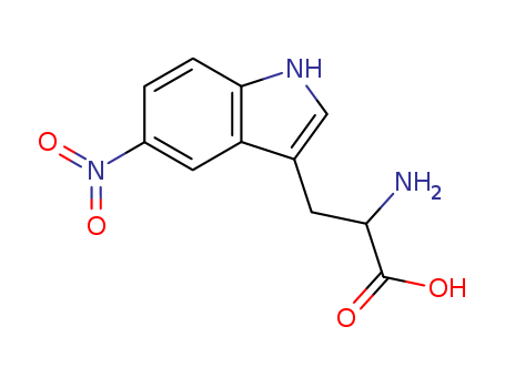 2-amino-3-(5-nitro-1h-indol-3-yl)propanoic Acid