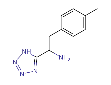 Molecular Structure of 65228-33-3 (2-(4-methylphenyl)-1-(2H-tetrazol-5-yl)ethanamine)