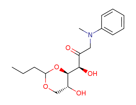 D-Fructose,4,6-O-butylidene-1-deoxy-1-(methylphenylamino)- cas  69863-96-3