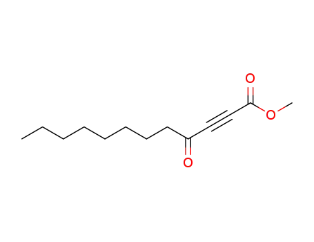 Molecular Structure of 77889-03-3 (2-Dodecynoic acid, 4-oxo-, methyl ester)