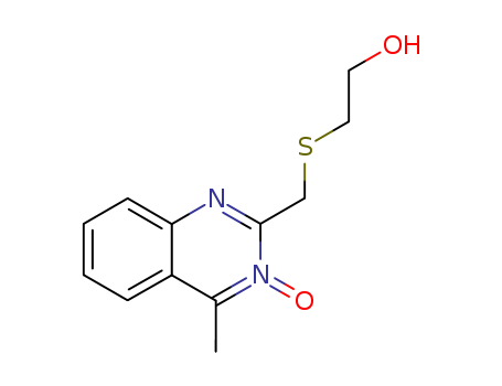 Ethanol,2-[[(4-methyl-3-oxido-2-quinazolinyl)methyl]thio]- cas  6965-81-7
