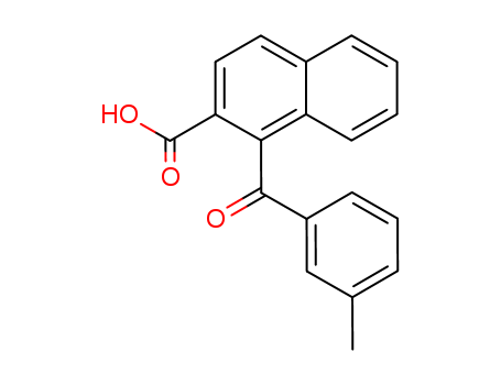2-Naphthalenecarboxylicacid, 1-(3-methylbenzoyl)- cas  69653-20-9