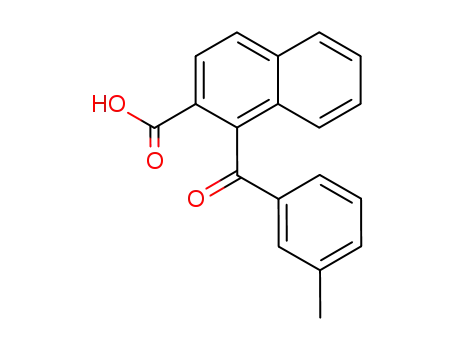 1-(3-methylbenzoyl)naphthalene-2-carboxylic acid