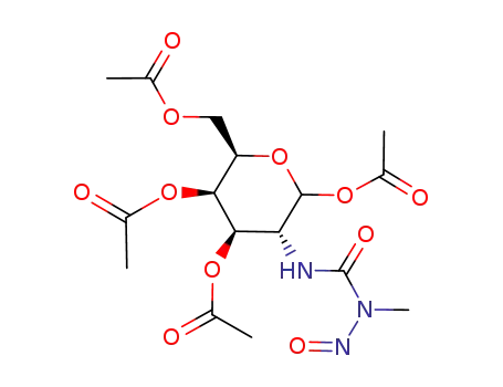 1-methyl-1-nitroso-3-(1,3,4,6-tetra-O-acetyl-2-deoxy-D-galactos-2-yl)urea