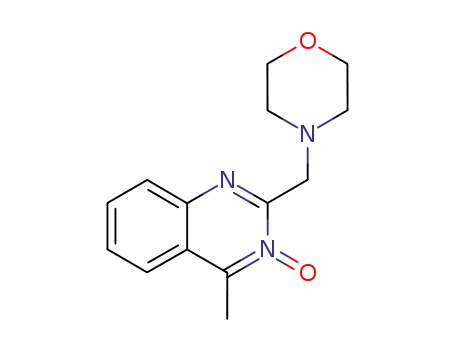 Molecular Structure of 6965-80-6 (4-methyl-2-(morpholin-4-ylmethyl)-3-oxo-3,4-dihydroquinazolin-3-ium)