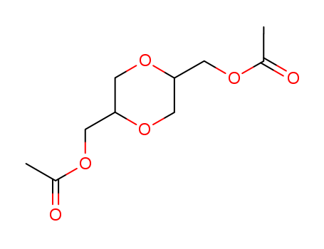 Bis(2,5-acetoxymethyl)dioxane