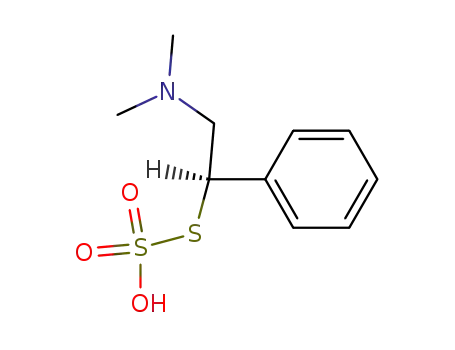 (R)-S-(2-(Dimethylamino)-1-phenylethyl)thiosulfate