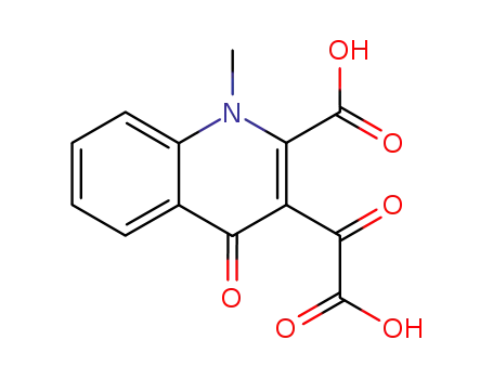 (2-carboxy-1-methyl-4-oxo-1,4-dihydro-[3]quinolyl)-glyoxylic acid
